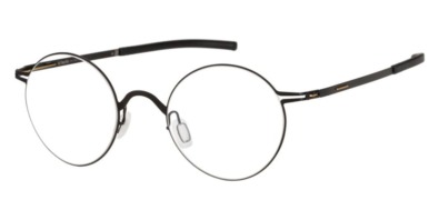 Gọng kính ic! berlin Pluto Black chính hãng