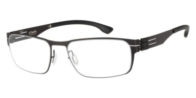 Gọng kính ic! berlin Rast Large Black chính hãng
