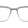 Gọng kính mắt ic! berlin Ricky Y Gun Metal Sky Grey chính hãng