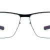 Gọng kính mắt ic! berlin Sven H. Gunmetal and Black chính hãng