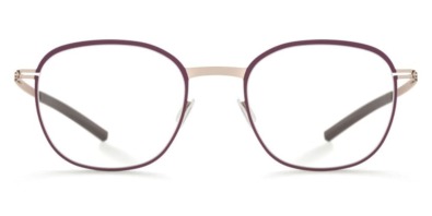 Gọng kính mắt ic! berlin Vorias Bronze Mulberry Circle chính hãng