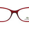Gọng kính mắt Lacoste L2830 604 Burgundy and Havana chính hãng