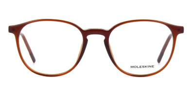 Gọng kính mắt Moleskine MO1103 70 Shiny Brown and Gold chính hãng