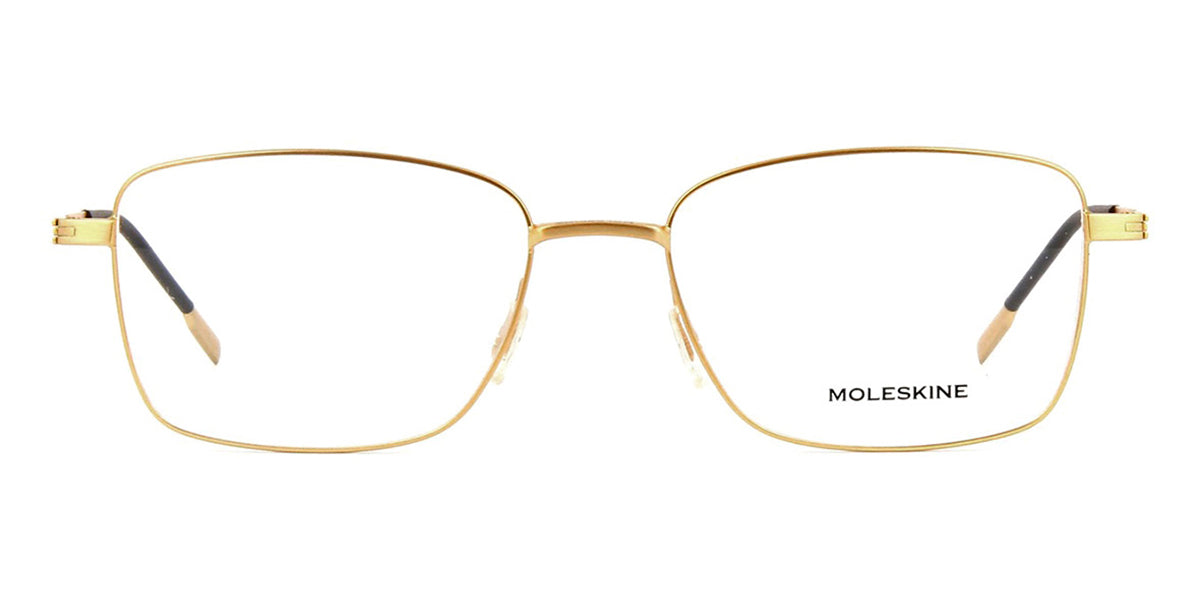 Moleskine MO2102 20 Gold 8 Gọng kính cận Moleskine MO2102 20 Gold chính hãng