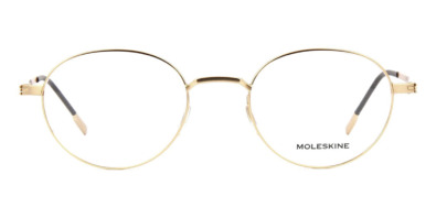 Gọng kính mắt Moleskine MO2107 23 Semi Matte Yellow Gold chính hãng