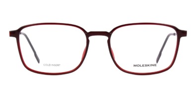 Gọng kính mắt Moleskine MO3101 40 Dark Red Crystal chính hãng