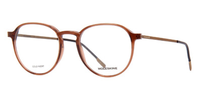 Gọng kính Moleskine MO3105 70 Brown Crystal and Matte Bronze chính hãng