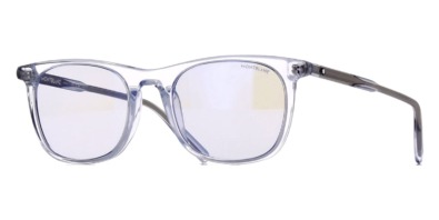 Gọng kính Montblanc MB0007S 006 Blue & Beyond chính hãng