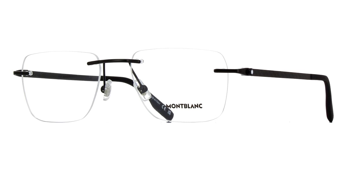 Montblanc MB0185O 001 2 Gọng kính Montblanc MB0185O 001 chính hãng