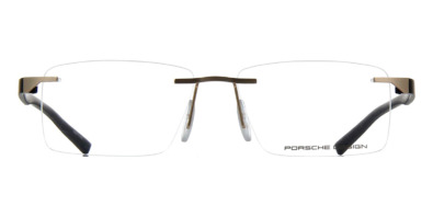 Gọng kính mắt Porsche Design 8344 Shape S3 B Matte Gold and Black chính hãng