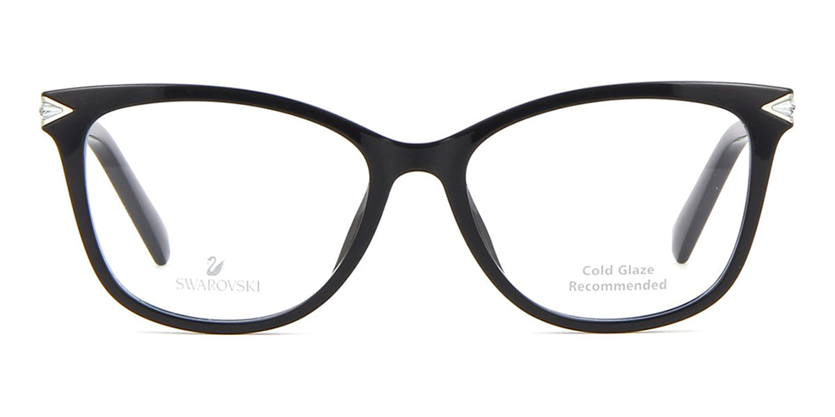 Swarovski SK5284 001 Black and Silver 8 Gọng kính cận Swarovski SK5284 001 Black and Silver chính hãng