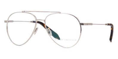 Gọng kính Victoria Beckham Grooved Optical Aviator VBOPT218 C02 Silver chính hãng