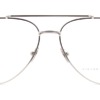 Gọng kính mắt Victoria Beckham Grooved Optical Aviator VBOPT218 C02 Silver chính hãng