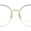 Victoria Beckham Metal Grooved VB228 714 Gold 7 Gọng kính mắt Victoria Beckham Metal Grooved VB228 714 Gold chính hãng