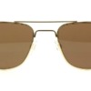Kính mát (kính râm) American Optical Checkmate C1 ST HA BNN-P Gold Polarised chính hãng