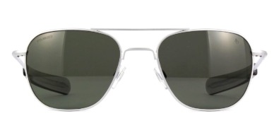 Kính mát (kính râm) American Optical Original Pilot C4 BT SM GNG-P Matte Silver Polarised chính hãng
