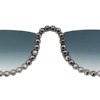 Kính mát (kính râm) Anna-Karin Karlsson Half Moon White Gold Limited Edition chính hãng