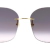 Kính mát (kính râm) Cartier CT0037RS 001 chính hãng