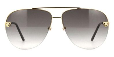 Kính mát (kính râm) Cartier Panthere Pilot CT0065S 001 chính hãng