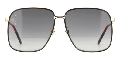 Kính mát (kính râm) Gucci GG0394S 001 Black and Gold chính hãng