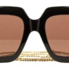 Kính mát (kính râm) Gucci GG1022S 005 Detachable Chain chính hãng