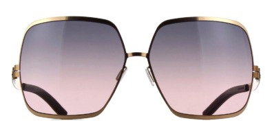 Kính mát (kính râm) ic! berlin Angelina T. Rose Gold and Nougat Ocean Fade chính hãng