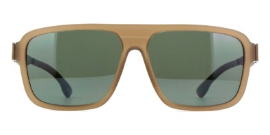 Kính mát (kính râm) ic! berlin Egon Rough Walnut and Graphite Green Polarised chính hãng