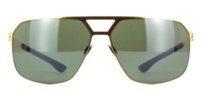 Kính mát (kính râm) ic! Berlin Henry Matte Gold Polarised chính hãng