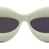 Kính mát (kính râm) Loewe LW40097I 20A Inflated Cat-eye Sunglasses Grey chính hãng