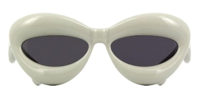 Kính mát (kính râm) Loewe LW40097I 20A Inflated Cat-eye Sunglasses Grey chính hãng