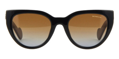 Kính mát (kính râm) Moncler ML0076 05F Shiny Black on Brown chính hãng