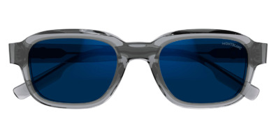 Kính mát (kính râm) Montblanc MB0201S 005 Blue & Beyond chính hãng