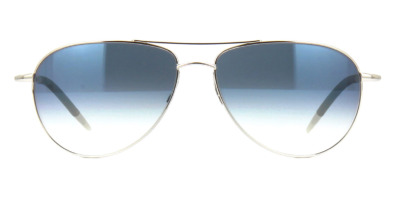 Kính mát (kính râm) Oliver Peoples Benedict OV1002S 5241/3F Silver/Chrome Sapphire Photochromic VFX chính hãng