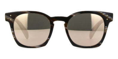 Kính mát (kính râm) Oliver Peoples Byredo OV5310SU 1593/T7 Black Horn/Gold Mirror chính hãng