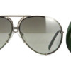 Kính mát (kính râm) Porsche Design 8478 B Chrome Frame - Grey + Dk Green Lenses chính hãng