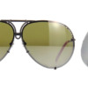 Kính mát (kính râm) Porsche Design 8478 R VisionDrive Black Frame - Green Polar XTR + Silver Lenses chính hãng