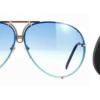 Kính mát (kính râm) Porsche Design 8478 Z Gold Frame - Blue Grad + Grey Polar Lenses chính hãng