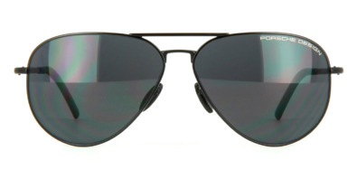 Kính mát (kính râm) Porsche Design 8508 D Matte Black Aviators chính hãng