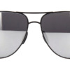 Porsche Design 8651 A Black Aviator Frame Silver Mirror Lenses 5 Kính mát (kính râm) Porsche Design 8651 A Black Aviator Frame Silver Mirror Lenses chính hãng