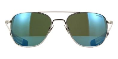 Kính mát (kính râm) Randolph Aviator 23K White Gold AF265 Polarised chính hãng
