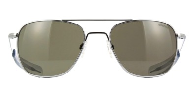 Kính mát (kính râm) Randolph Aviator Bright Chrome AF075 chính hãng