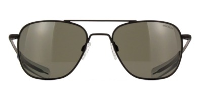 Kính mát (kính râm) Randolph Aviator Matte Black AF065 chính hãng