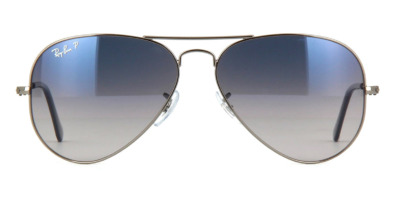 Kính mát (kính râm) Ray-Ban Aviator 3025 004/78 Polarised Grey/Blue Gradient chính hãng