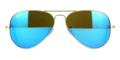 Kính mát (kính râm) Ray-Ban Aviator 3025 112/17 Blue Flash Mirror chính hãng