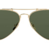 Kính mát (kính râm) Ray-Ban Aviator Gold Plated Titanium RB 8125 9136/58 chính hãng