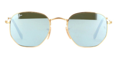 Kính mát (kính râm) Ray-Ban RB3548N 001/30 Hexagonal Gold Flat Lens chính hãng