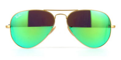 Kính mát (kính râm) Ray-Ban Aviator 3025 112/19 Green Flash Mirror chính hãng