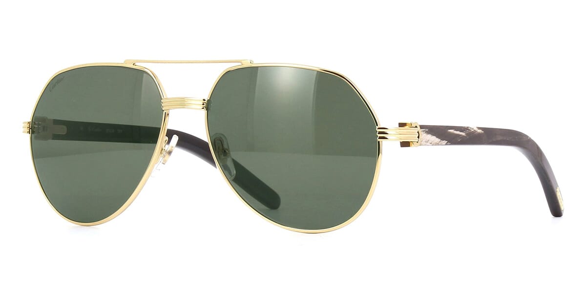 Cartier CT0272S 001 Buffalo Polarised 2 Kính râm Cartier CT0272S 001 Buffalo Polarised chính hãng