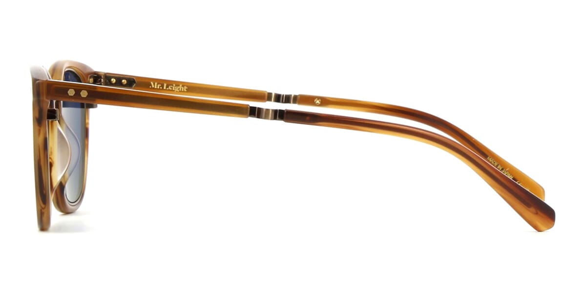 Garrett Leight Mr. Leight Getty II S ML2002 MBW-ATG/BLUOPL Polarised 3 Kính mát Garrett Leight Mr. Leight Getty II S ML2002 MBW-ATG/BLUOPL Polarised 100% hàng chính hãng