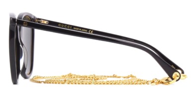 Kính mát Gucci GG1076S 001 Detachable Chain 100% hàng chính hãng